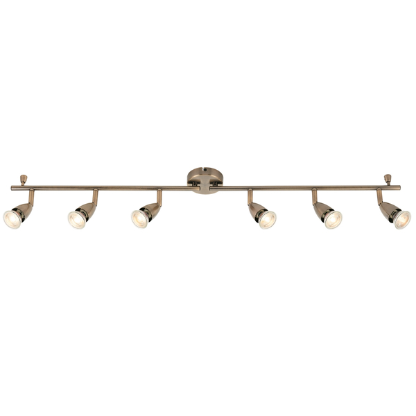 Lampa sufitowa Amalfi 61001 Saxby regulacja kąta światła mosiądz