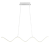 Wisząca lamp nad stół fala ZIGZAG ST-MD240602 WHITE LED 13W 3000K biała