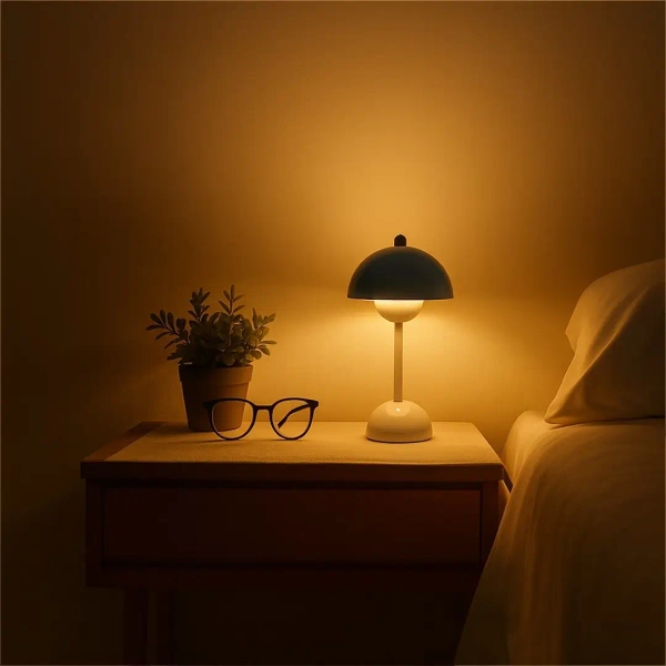 Retro stołowa lampka na USB-C Costa ML2270 LED 3W CCT biały