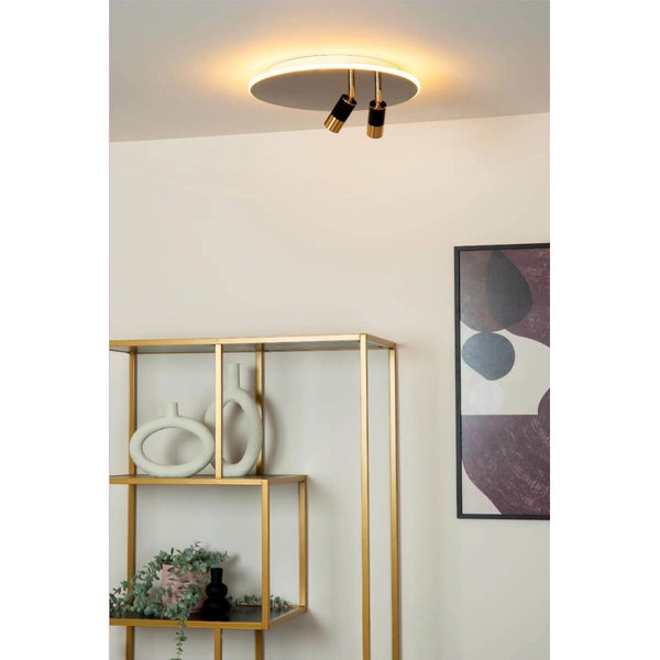 Sufitowa lampa Jubel 71100/40/09 LED 10W+25W 2700K czarny