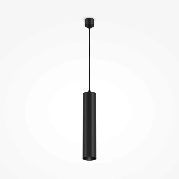 Sopel lampa wisząca Focus P075PL-01B do jadalni czarna