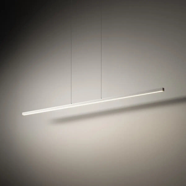 Wisząca lampa do salonu podłużna BAR 11583 LED 27W 3000K biała