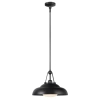 Wisząca lampa nad wyspę Palmetto QN-PALMETTO-P-M-UBZ do kuchni czarny