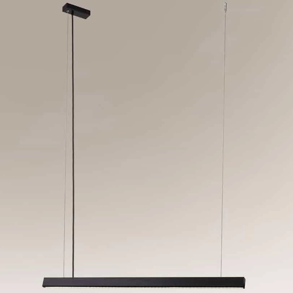 LAMPA wisząca ISASEKI 1946 Shilo metalowa OPRAWA listwa LED 16W 3000K zwis czarny