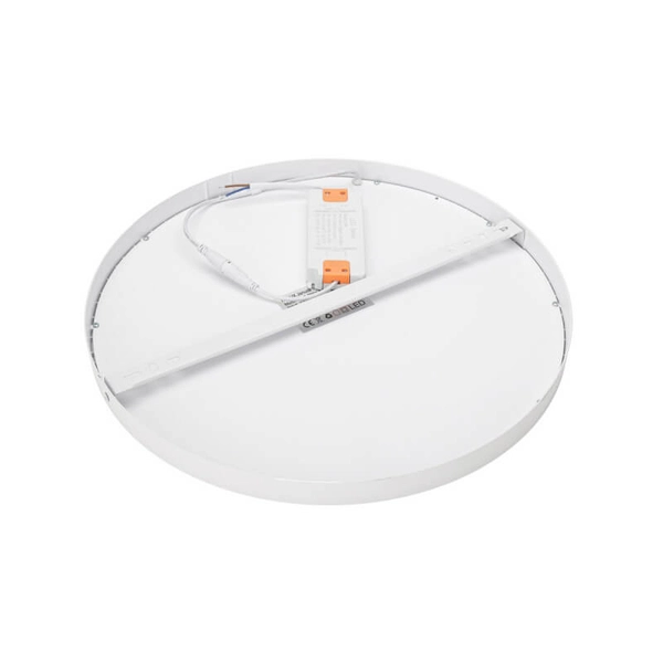 Ledowa lampa sufitowa Pelaro do gabinetu 30W plafon biały