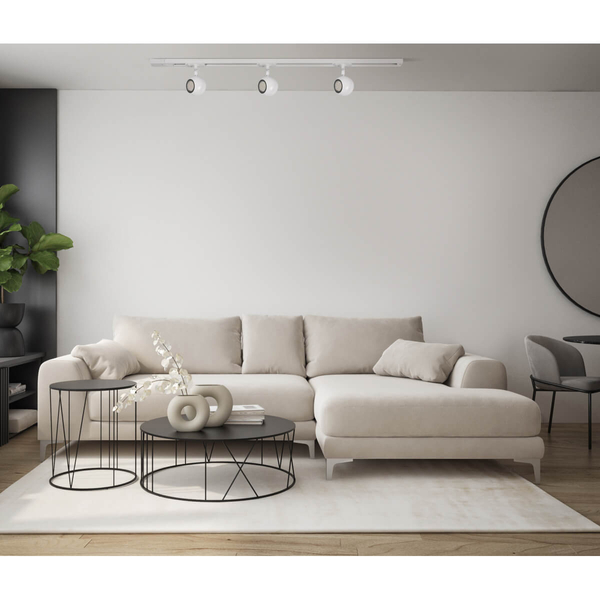 Zestaw szynoprzewód i reflektorki Marvi 920303-3-WH-SET Italux biały