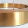 Potrójna lampa wisząca Circle ST-8848-60+60+80 brass Step LED 255W ringi mosiądz