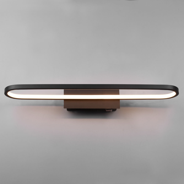 Ścienny kinkiet GIANNI 283779132 Trio LED 22W 3000K IP44 nad lustro czarny