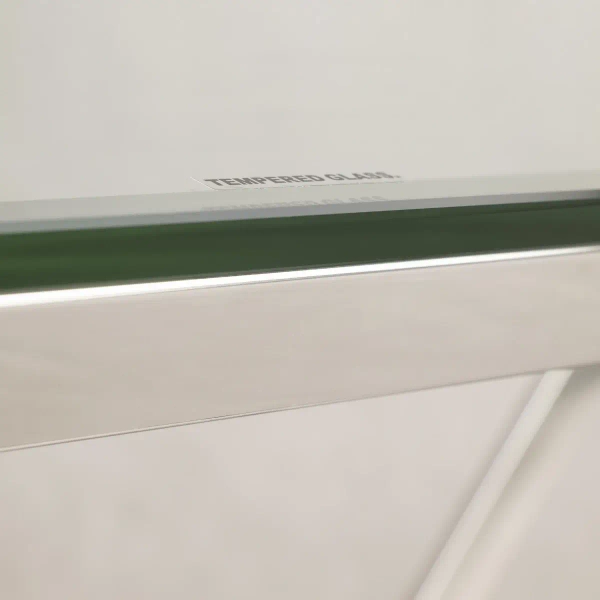 Szklany stolik kawowy Grand GR-C1590S Cosmolight srebrny przezroczysty