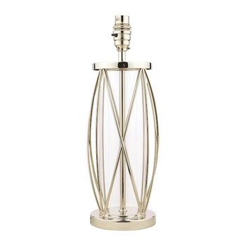 Podstawa do lampy  Beckworth LA3725834-Q Laura Ashley szklana nikiel