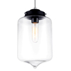 LAMPA wisząca TUBE MDM2095/1 B Italux szklana OPRAWA zwis szkło przezroczyste