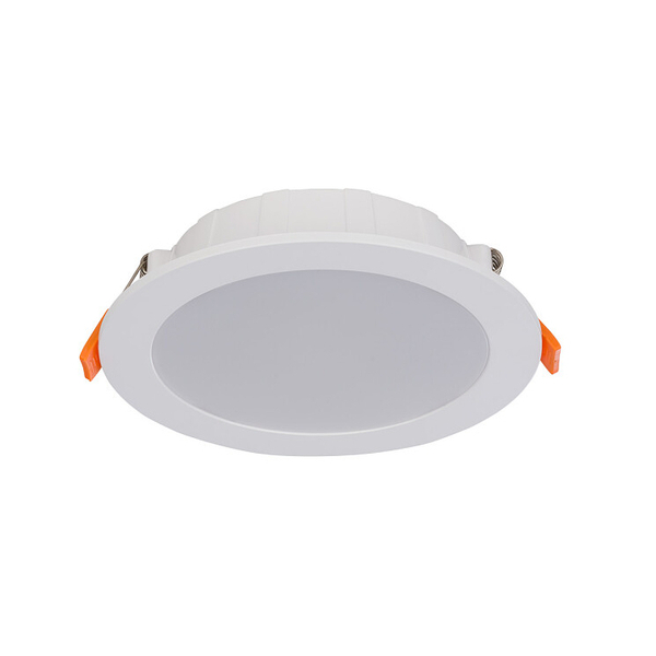 LAMPA sufitowa KOS 8780 Nowodvorski łazienkowa OPRAWA LED 10W 3000K wpust okrągły IP44 biały