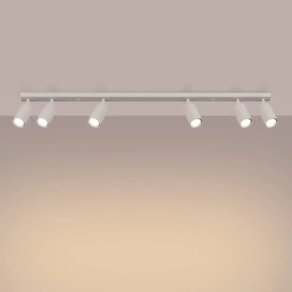 Sufitowa lampa na listwie RING SL.1499 wielopunktowa beżowa