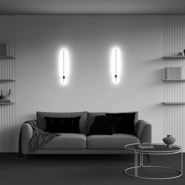 Naścienna lampa Pars C070WL-L6GB3K LED 6W 3000K podłużna złota