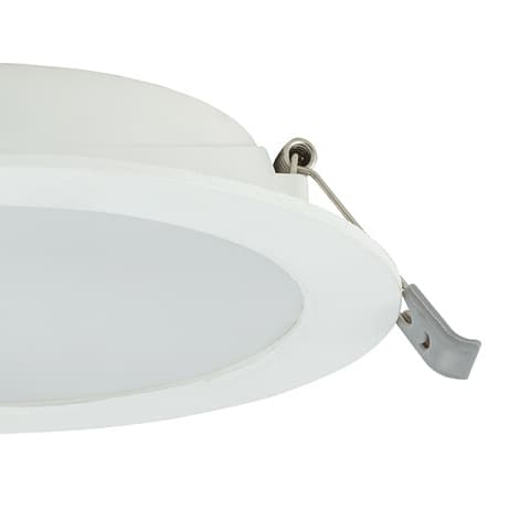 Okrągła lampa sufitowa Mykonos 10537 Nowodvorski LED 10W 3000K wpustowa biała