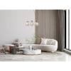 Okrągła wisząca lampa Molite PND-1098-5R-HB do jadalni złota bursztynowa