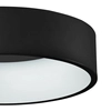 Czarny plafon sypialniany Chiara LED 42W 4000K minimalistyczny