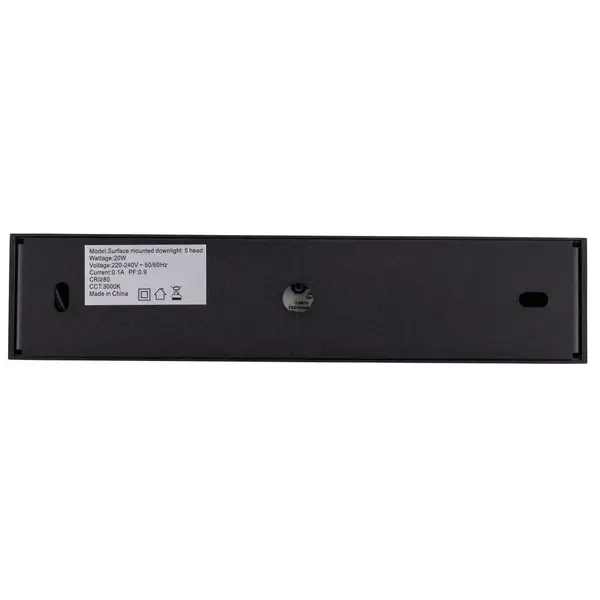 Lampa sufitowa Midi 10055 Nowodvorski LED 20W 3000K do salonu czarna