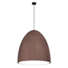 Regulowana lampa zwisowa Gandra 5040+5055 Shilo do jadalni brązowa