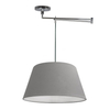 Sufitowa lampa regulowana Natalia AZ1924+AZ2591 Azzardo chrom szary