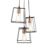 Zwisająca lampa nad stół Tower TOW0322 loftowa czarna miedziana
