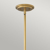 Szklana wisząca lampa QN-SOMERSET-P-O-HB ball mosiądz
