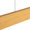 Drewniana lampa wisząca Vanguard ABR-LLV-30CCT-120-D LED 30W 2800-5000K biała