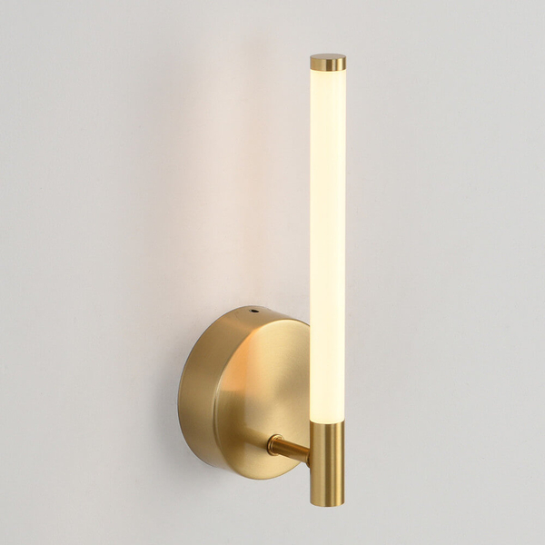Lampa na ścianę tuba CLODE ST-MB240404-1 GOLD LED 8W 3000K złoty