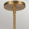 Lampa wisząca kula Perth ALM-PERTH-P-GD do salonu rattan złoty