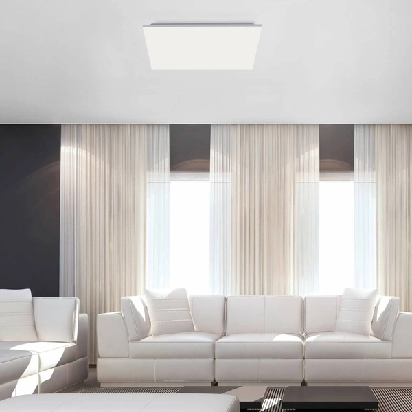 Natynkowa lampa sufitowa Canvas LED 40W 2700-5000K square biała