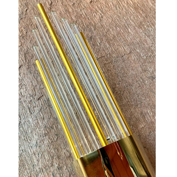 Kryształowy kinkiet pokojowy CGODESS szklana lampa ścienna złota