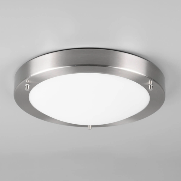 Lampa sufitowa szklana CONDUS 6801011-07 IP44 okrągła srebrny