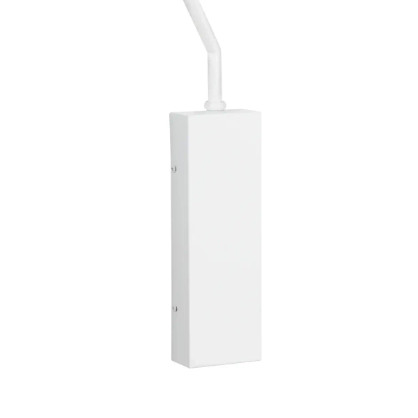 Kinkiet ścienny do salonu Swing DI-AR-052-BC white Step regulowany biały