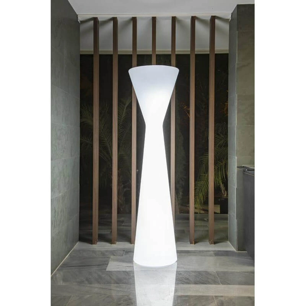 Podłogowa lampa Konika LUMKN170OFNW LED 20W 6000K IP65 słupek biała