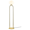 Lampa podłogowa Shapes 2120074035 Nordlux kula ball mosiądz