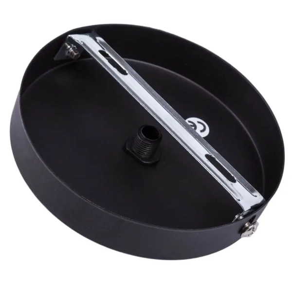 LAMPA wisząca OW-E27 Abigali metalowa OPRAWKA na żarówkę zwis czarny