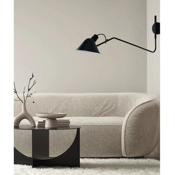 Metalowa lampa na ściane DRAGO AZ5619 Azzardo industrialny czarny