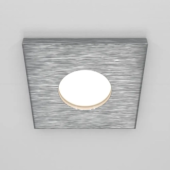 Łazienkowa lampa sufitowa Stark DL083-01-GU10-SQ-S IP65 srebrna