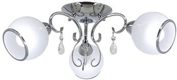 Lampa sufitowa glamour 8875/3 8C z kryształkami chrom