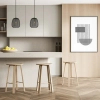 Wisząca lampa Amiria PND-28612-BK-SG Italux druciana zwis do jadalni czarna