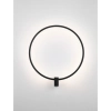 Okrągła lampa ścienna DRASIRA LE45456 LED 21W 2700-4000K czarna