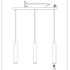 LAMPA wisząca RUBEN 107883 Markslojd metalowa OPRAWA na listwie ZWIS tuby złote