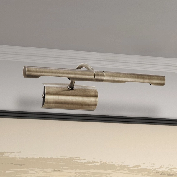 Kinkiet LAMPA ścienna PICTURE LIGHT 3644 Rabalux klasyczna OPRAWA metalowa galeryjka nad obraz brąz