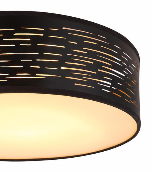 Sufitowa lampa Tunno 15342D 1 nad łóżko LED 20W 3000-4000-6000K czarna