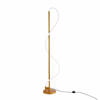 Podłogowa lampa Spirali ABR-EOS-G-30W Abruzzo LED 30W 3000K wąż złoty