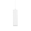 Okrągła wisząca lampa do kuchni ZENFARO LE45672 biała