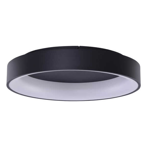 Sufitowa lampa pokojowa Solvent LED 42W na pilota czarna
