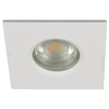 Wpuszczana lampa Ika AZ2864 IP65 na balkon kwadratowa biała