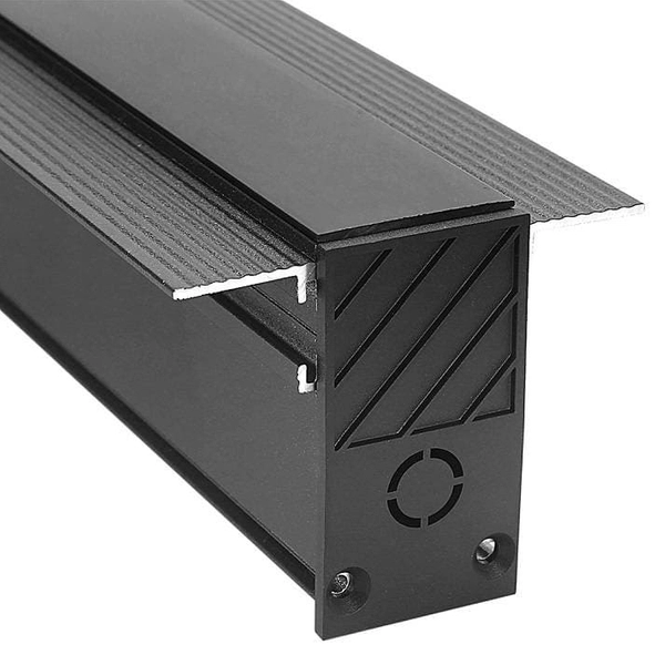 Podtynkowy system szynowy 3-fazowy 460 Domeno LED magnetyczny czarny