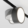 Szynowa sufitowa lampa magnetyczna Rado TR040-2-18W3K LED 18W 3000K czarna